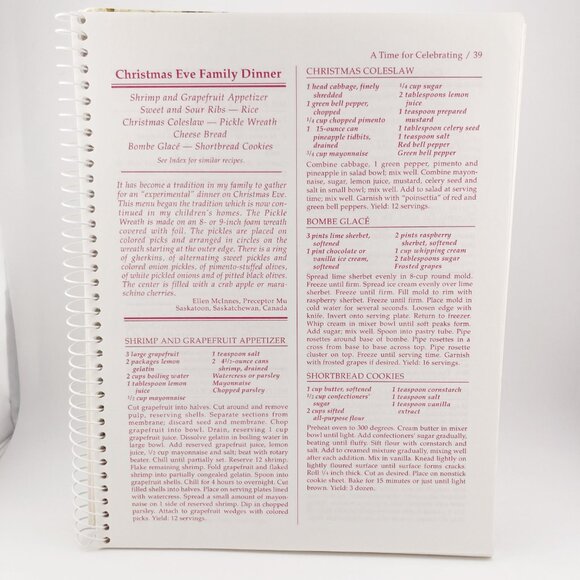 VINTAGE Beta Sigma Phi Celebrations Cookbook ~ Sorority member recipe collection - Picture 13 of 16